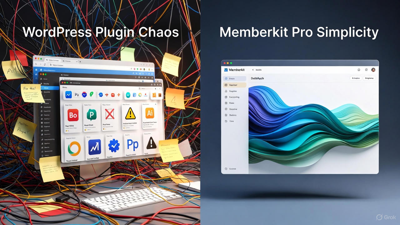 Why Memberkit Pro Beats WordPress Membership Plugins (And It's Not Even Close)